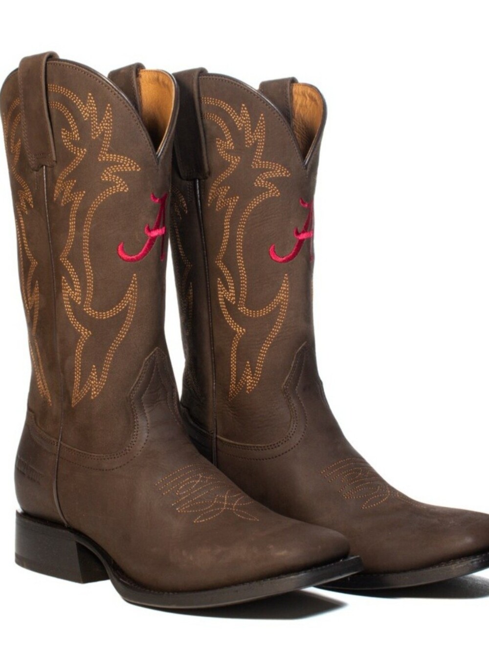 Women's Brown Alabama Crimson Tide Western Boots W Sz8